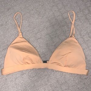orange “onia” adjustable bikini top